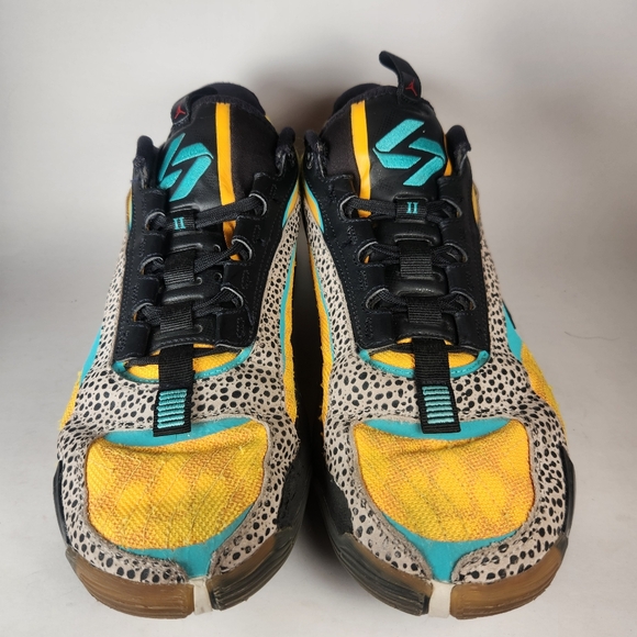 AIR JORDAN Men’s Luka 2 The Pitch Doncic Men's 10.5 Basketball Shoe Safari Rare - Picture 3 of 16